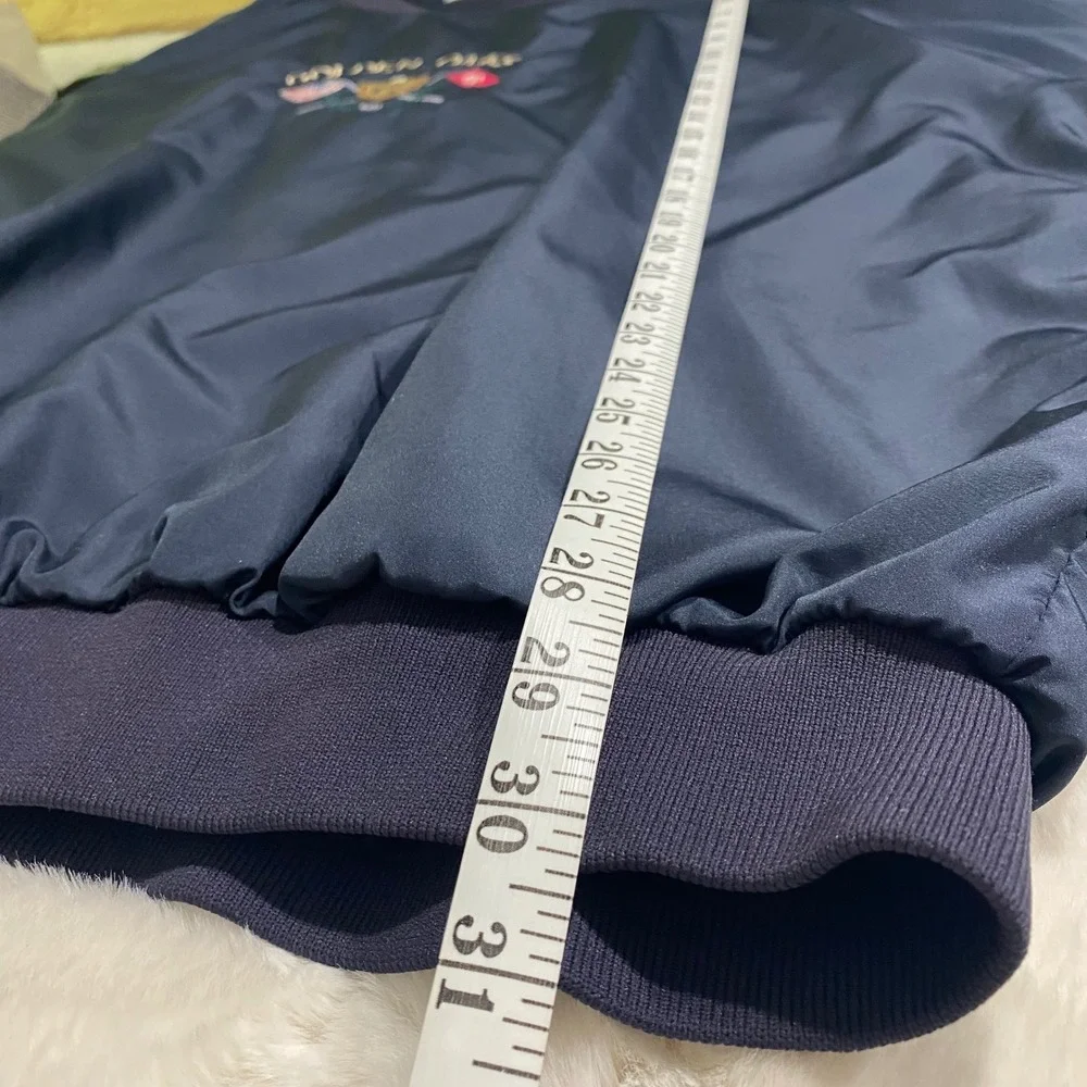 Vintage Golden Oaks Golf Pullover‎ Windbreaker Jacket Mens XL/TG USA Flag